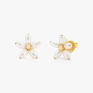 Kate Spade Fresh Squeeze Pearl Flower Stud Earrings